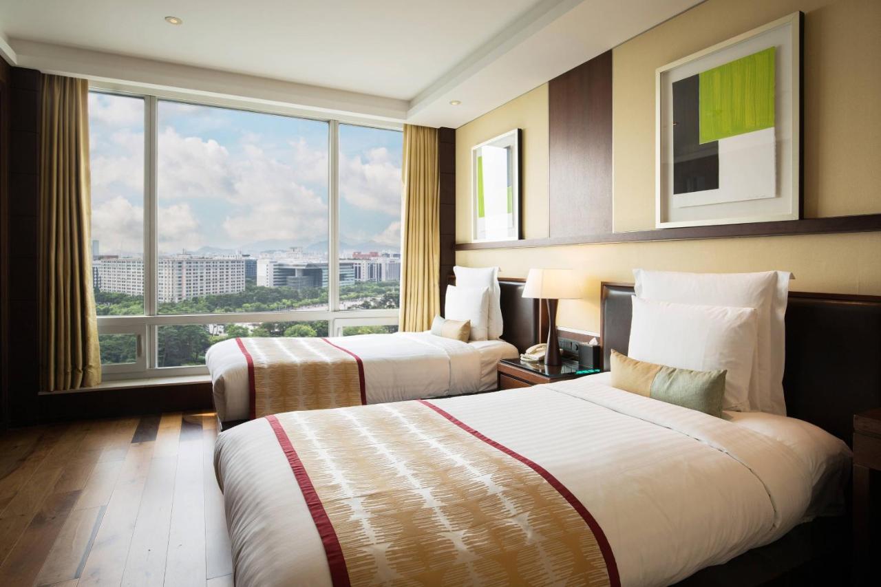 Marriott Executive Apartment Seul Dış mekan fotoğraf