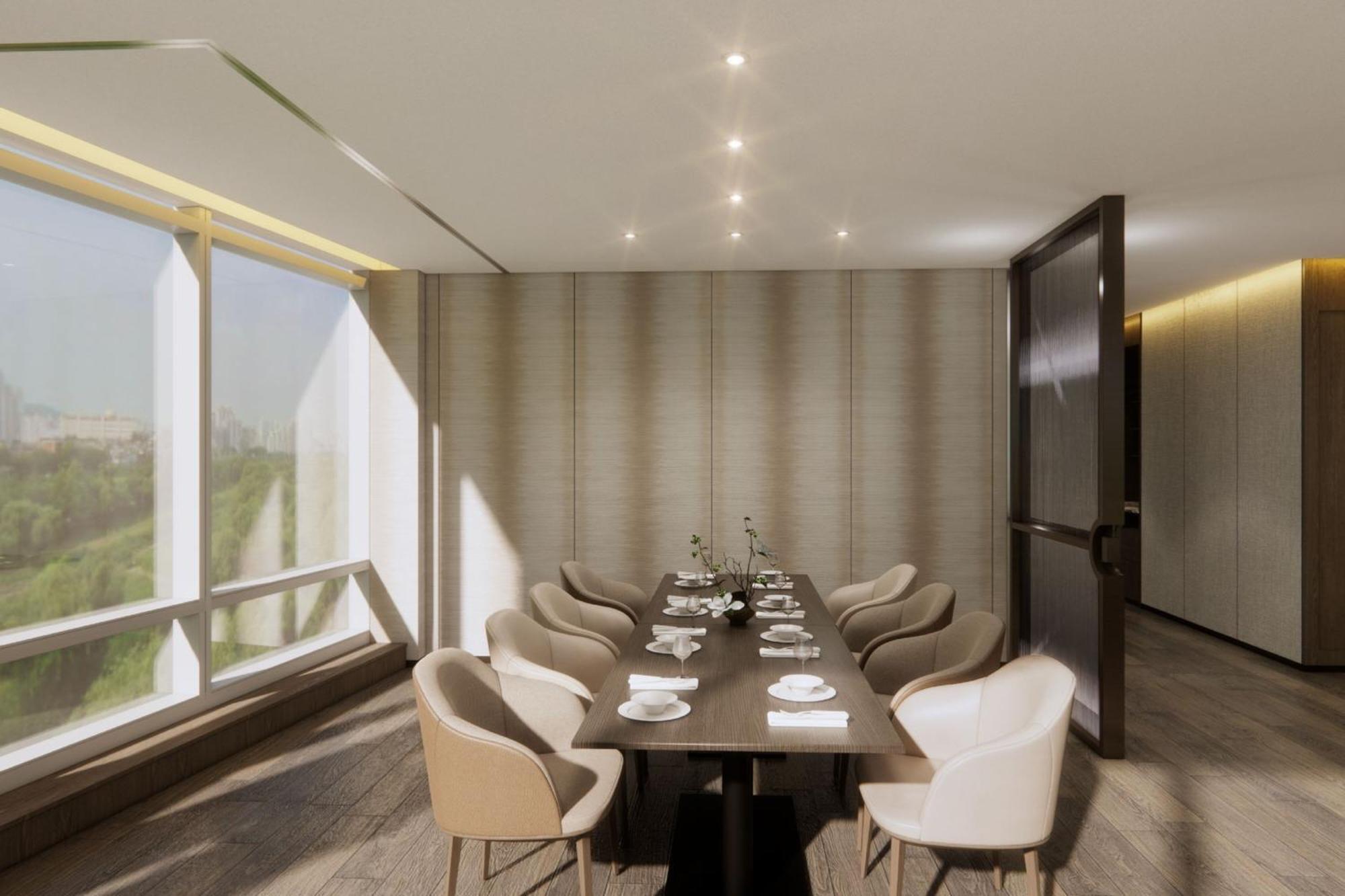 Marriott Executive Apartment Seul Dış mekan fotoğraf