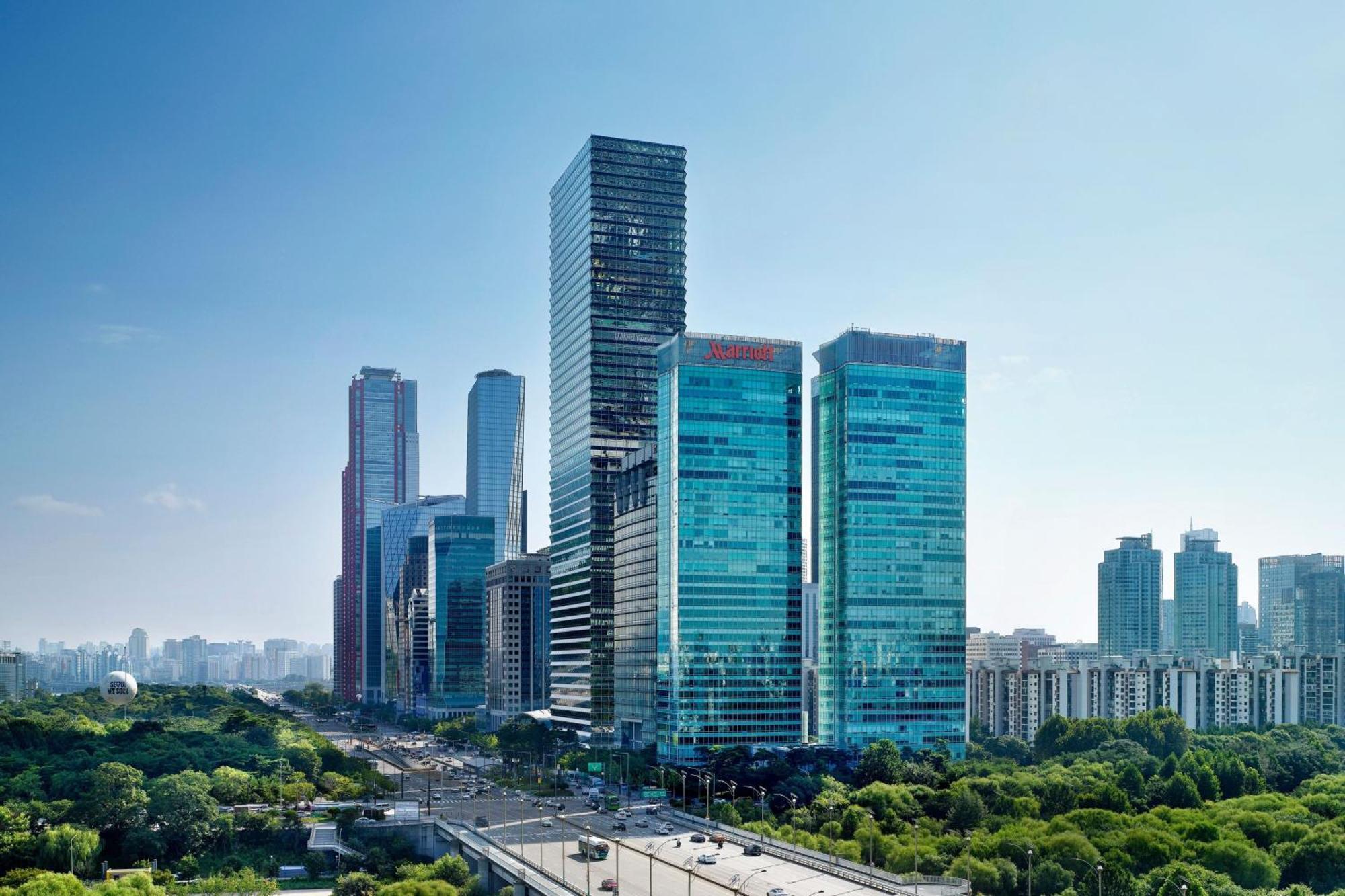 Marriott Executive Apartment Seul Dış mekan fotoğraf