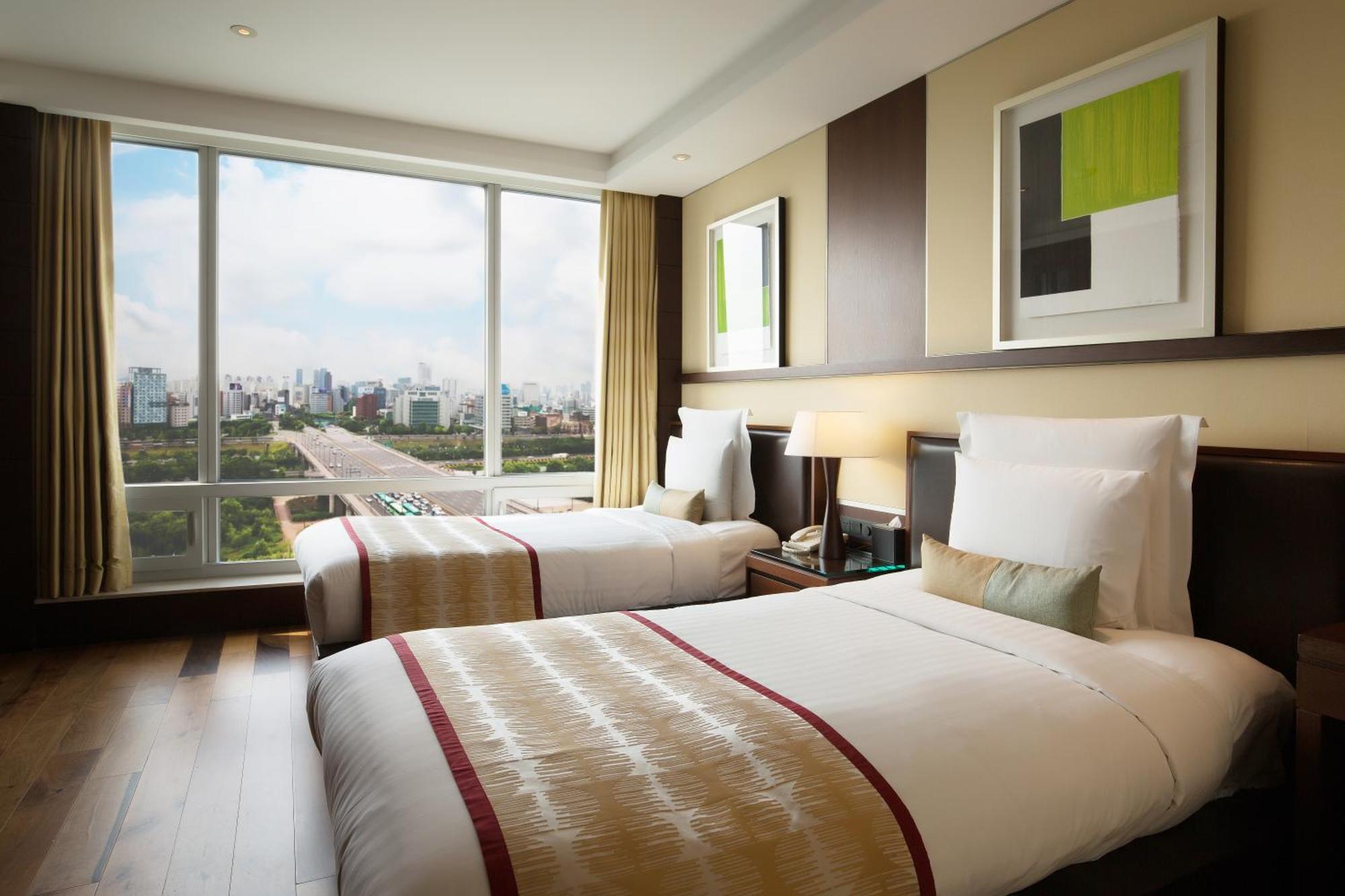 Marriott Executive Apartment Seul Dış mekan fotoğraf