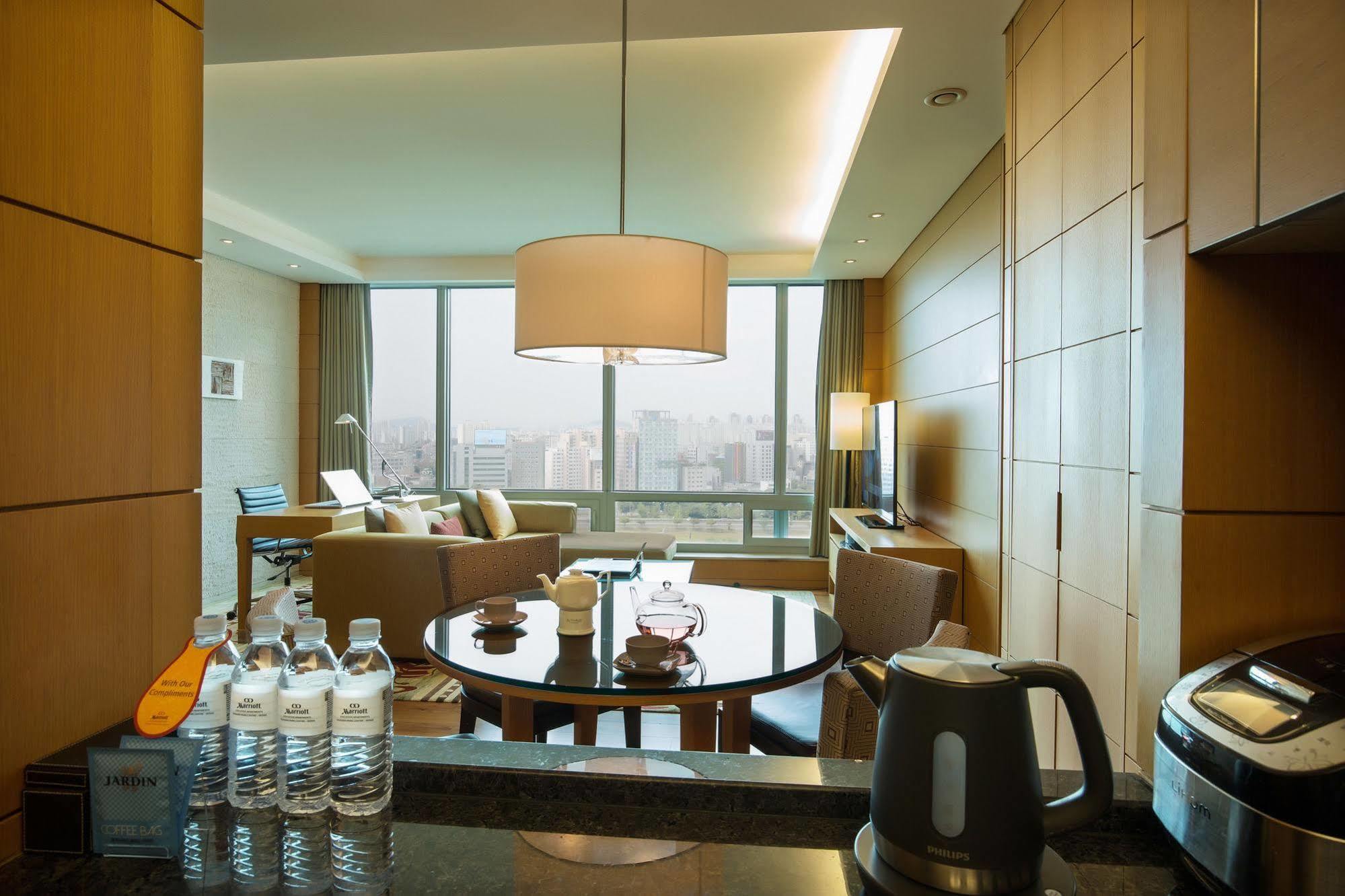 Marriott Executive Apartment Seul Dış mekan fotoğraf